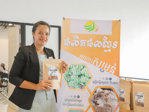 From backyard to retail stores  - The Story of Channy, Founder of Reacheny Banana